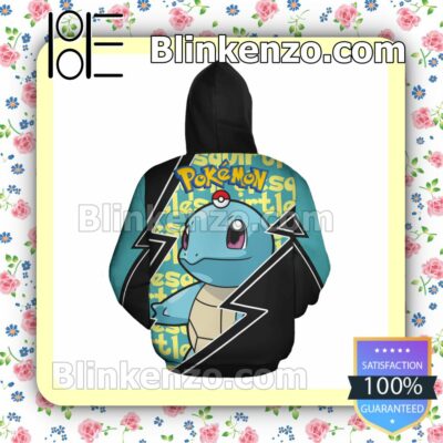 Squirtle Pokemon Anime Merch Personalized T-shirt, Hoodie, Long Sleeve, Bomber Jacket b