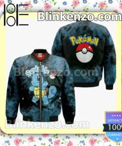 Squirtle Pokemon Anime Tie Dye Style Personalized T-shirt, Hoodie, Long Sleeve, Bomber Jacket c