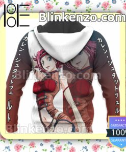 Stadtfeld Kallen Code Geass Anime Personalized T-shirt, Hoodie, Long Sleeve, Bomber Jacket x