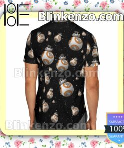 Star Wars Bb8 Black Summer Shirts b