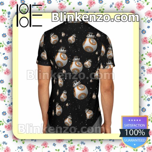Star Wars Bb8 Black Summer Shirts b