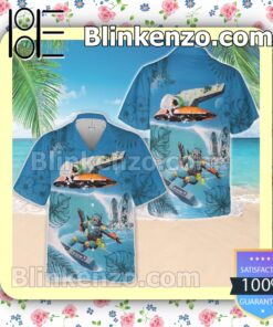 Star Wars Boba Fett Surfing Blue Summer Hawaiian Shirt
