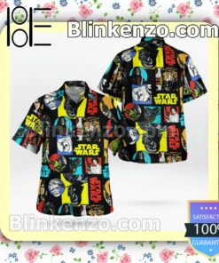 Star Wars Collage Summer Shirts