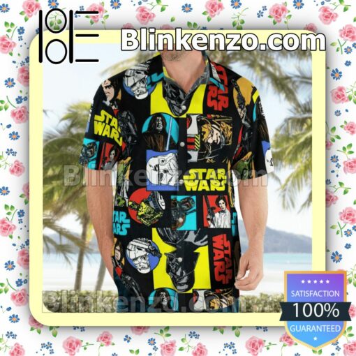 Star Wars Collage Summer Shirts c