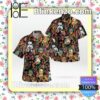 Star Wars Colorful Flower Pattern Hawaiian Shirts, Swim Trunks