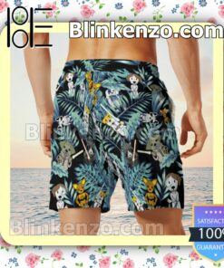 Star Wars Dogs Palm Leaf Hawaiian Shirts, Swim Trunks