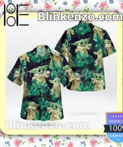 Star Wars The Child Monstera Leaf Hawaiian Shirts, Swim Trunks