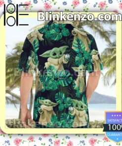 Star Wars The Child Monstera Leaf Hawaiian Shirts, Swim Trunks a