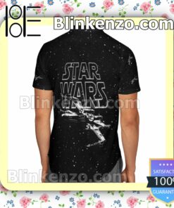 Star Wars X-wing Particles On Black Summer Shirts b