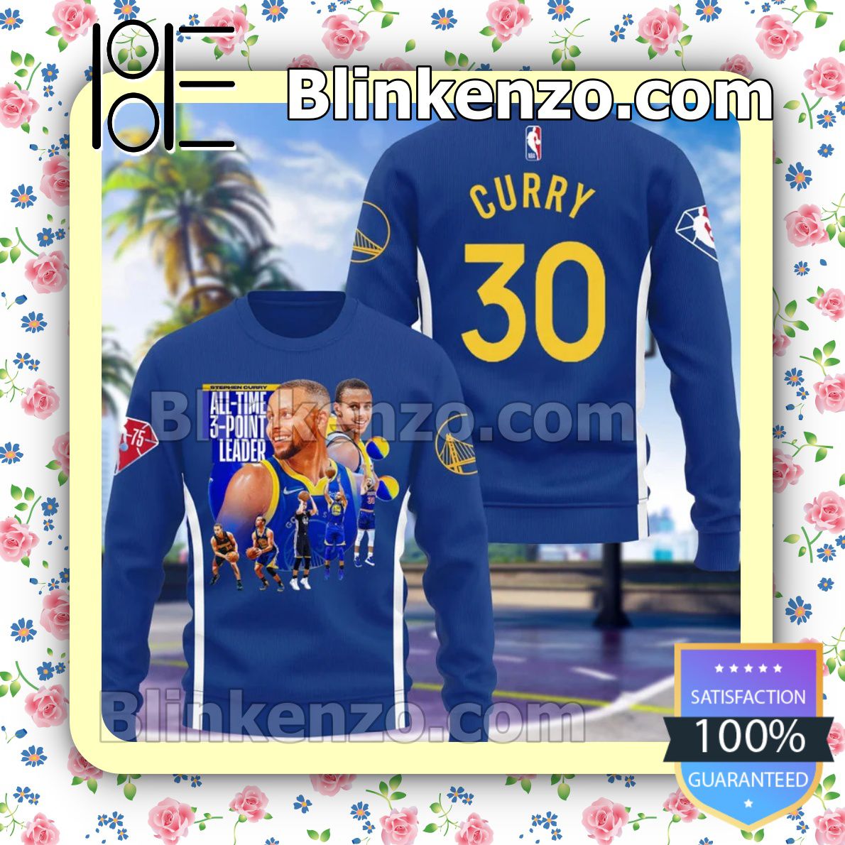 Fantastic Stephen Curry All Time 3 Point Leader Hoodies, Long Sleeve Shirt