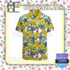 Stitch Pineapple Pattern Summer Hawaiian Shirt, Mens Shorts