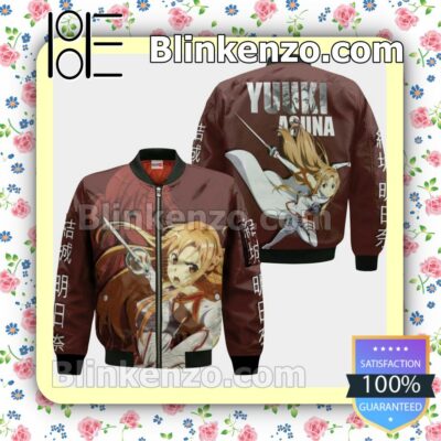 Sword Art Online Asuna Yuuki Anime Personalized T-shirt, Hoodie, Long Sleeve, Bomber Jacket c