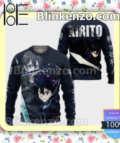 Sword Art Online Kirito Anime Personalized T-shirt, Hoodie, Long Sleeve, Bomber Jacket a