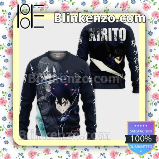Sword Art Online Kirito Anime Personalized T-shirt, Hoodie, Long Sleeve, Bomber Jacket a