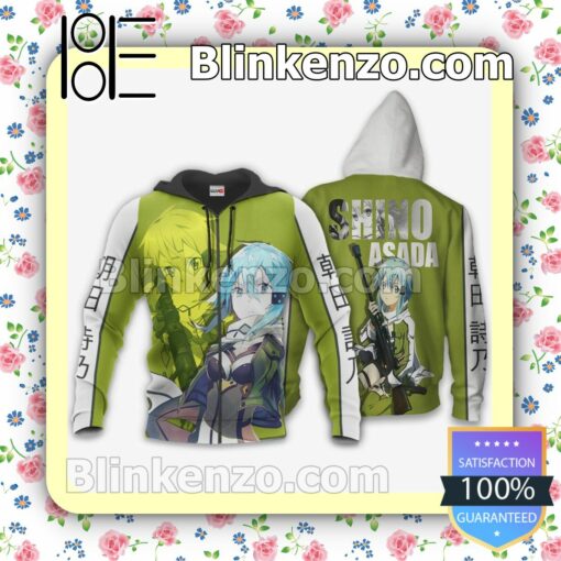 Sword Art Online Shino Asada Anime Personalized T-shirt, Hoodie, Long Sleeve, Bomber Jacket