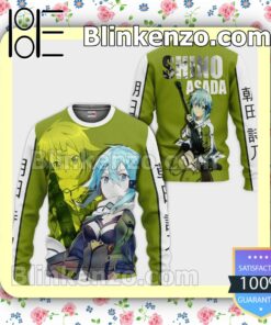 Sword Art Online Shino Asada Anime Personalized T-shirt, Hoodie, Long Sleeve, Bomber Jacket a