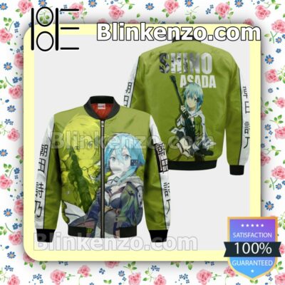 Sword Art Online Shino Asada Anime Personalized T-shirt, Hoodie, Long Sleeve, Bomber Jacket c