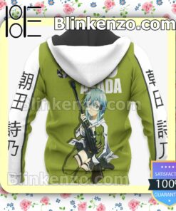 Sword Art Online Shino Asada Anime Personalized T-shirt, Hoodie, Long Sleeve, Bomber Jacket x