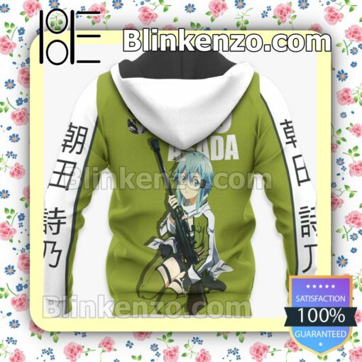 Sword Art Online Shino Asada Anime Personalized T-shirt, Hoodie, Long Sleeve, Bomber Jacket x