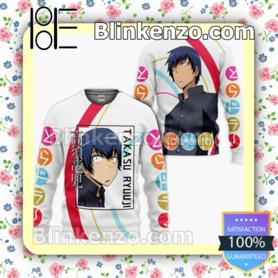 Takasu Ryuuji Toradora Anime Personalized T-shirt, Hoodie, Long Sleeve, Bomber Jacket a