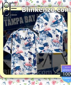 Tampa Bay Lightning Flamingo Summer Hawaiian Shirt c