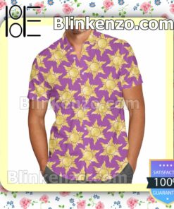 Tangled Suns Rapunzel Disney Cartoon Graphics Purple Summer Hawaiian Shirt, Mens Shorts