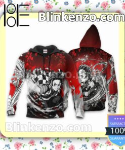 Tanjiro Demon Slayer Anime Japan Art Personalized T-shirt, Hoodie, Long Sleeve, Bomber Jacket b