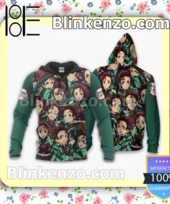 Tanjiro Kamado Demon Slayer Anime Personalized T-shirt, Hoodie, Long Sleeve, Bomber Jacket b