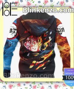 Tanjiro Water and Sun Breathing Kimetsu Anime Personalized T-shirt, Hoodie, Long Sleeve, Bomber Jacket x
