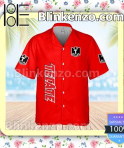 Tecate Red Summer Hawaiian Shirt a
