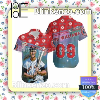 Ted Williams 09 Boston Red Sox Summer Shirt