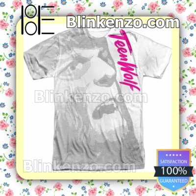 Teen Wolf Silver Halftone Gift T-Shirts