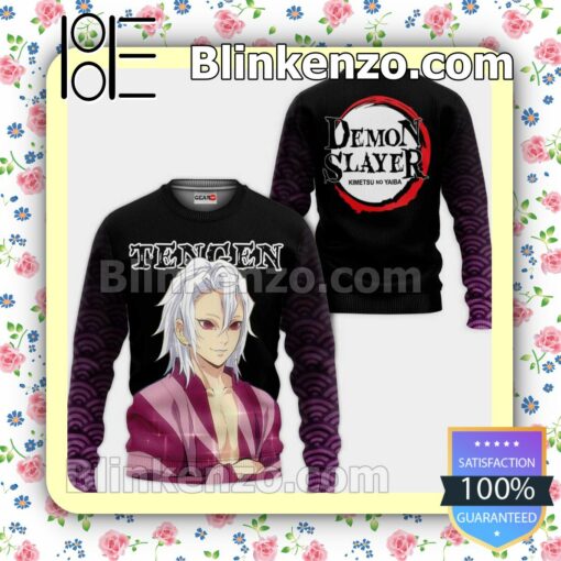 Tengen Uzui No Makeup Demon Slayer Anime Personalized T-shirt, Hoodie, Long Sleeve, Bomber Jacket a