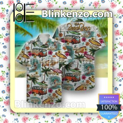 The Beach Boys Surf Volkswagen Bus Summer Shirt