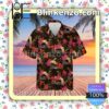 The Doors Rock Band Floral Pattern Summer Hawaiian Shirt, Mens Shorts