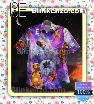 The Extra Terrestrial Purple Galaxy Summer Shirts