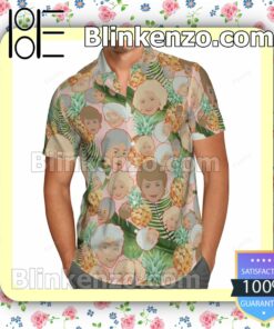 The Golden Girl Head Pineapple Summer Shirts a