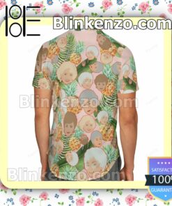 The Golden Girl Head Pineapple Summer Shirts b
