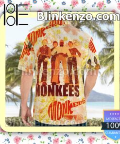 The Monkees Rock Band Summer Hawaiian Shirt b