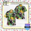 The Muppet Count Von Count Pineapple Tropical Summer Hawaiian Shirt, Mens Shorts