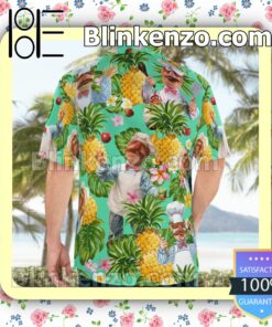 The Muppet The Swedish Chef Pineapple Tropical Summer Shirts a