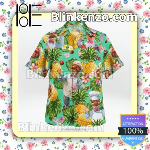 The Muppet The Swedish Chef Pineapple Tropical Summer Shirts b