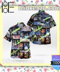 The Original Trilogy Star Wars Galaxy Summer Hawaiian Shirt