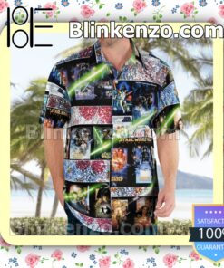 The Original Trilogy Star Wars Galaxy Summer Hawaiian Shirt a