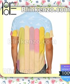 The Popsicle Stick Wall Disney World Inspired Summer Hawaiian Shirt, Mens Shorts a