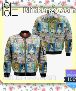 The Promised Neverland Characters Custom Anime Personalized T-shirt, Hoodie, Long Sleeve, Bomber Jacket c