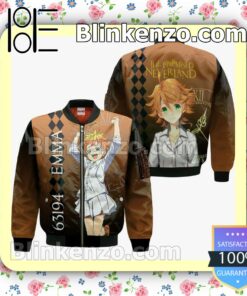The Promised Neverland Emma Anime Personalized T-shirt, Hoodie, Long Sleeve, Bomber Jacket c