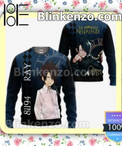 The Promised Neverland Ray Anime Personalized T-shirt, Hoodie, Long Sleeve, Bomber Jacket a