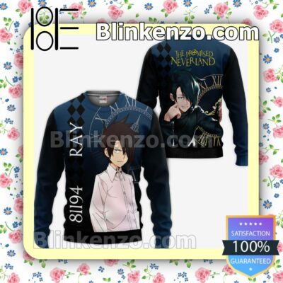The Promised Neverland Ray Anime Personalized T-shirt, Hoodie, Long Sleeve, Bomber Jacket a