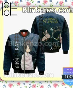 The Promised Neverland Ray Anime Personalized T-shirt, Hoodie, Long Sleeve, Bomber Jacket c
